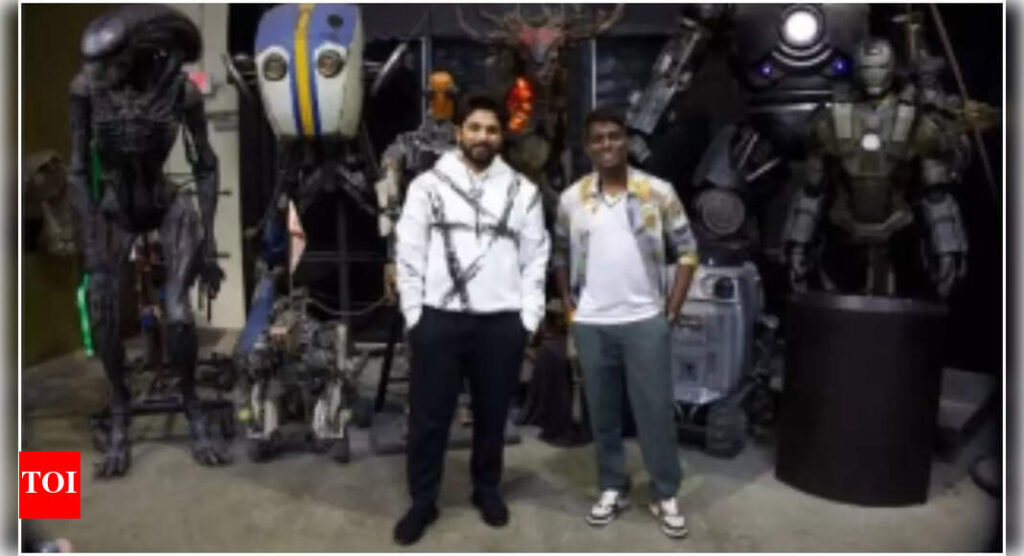 Allu Arjun wishes 'AA22xA6' director Atlee with a heartfelt post: ‘Can’t wait for everyone to experience the magic’ | Hindi Movie News