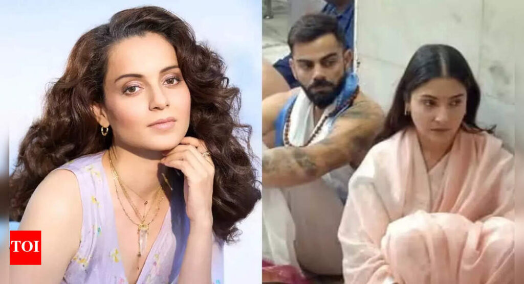 Kangana Ranaut once called Anushka Sharma-Virat Kohli a 'power couple'; praised them for visiting Ujjain's Mahakal temple | Hindi Movie News