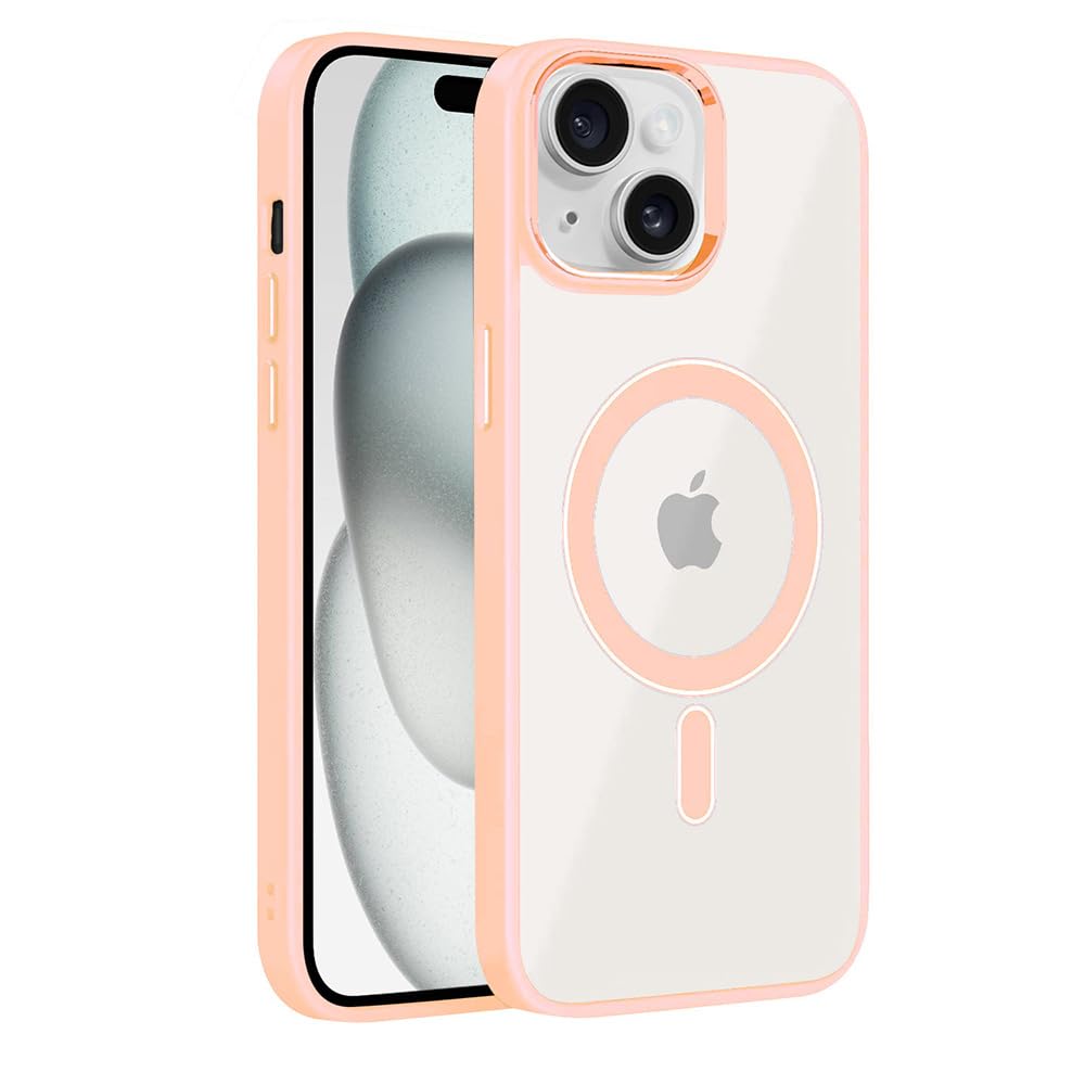 Amazon Brand- Solimo Basic Case for Apple iPhone 15 Plus (Silicone_Pink)