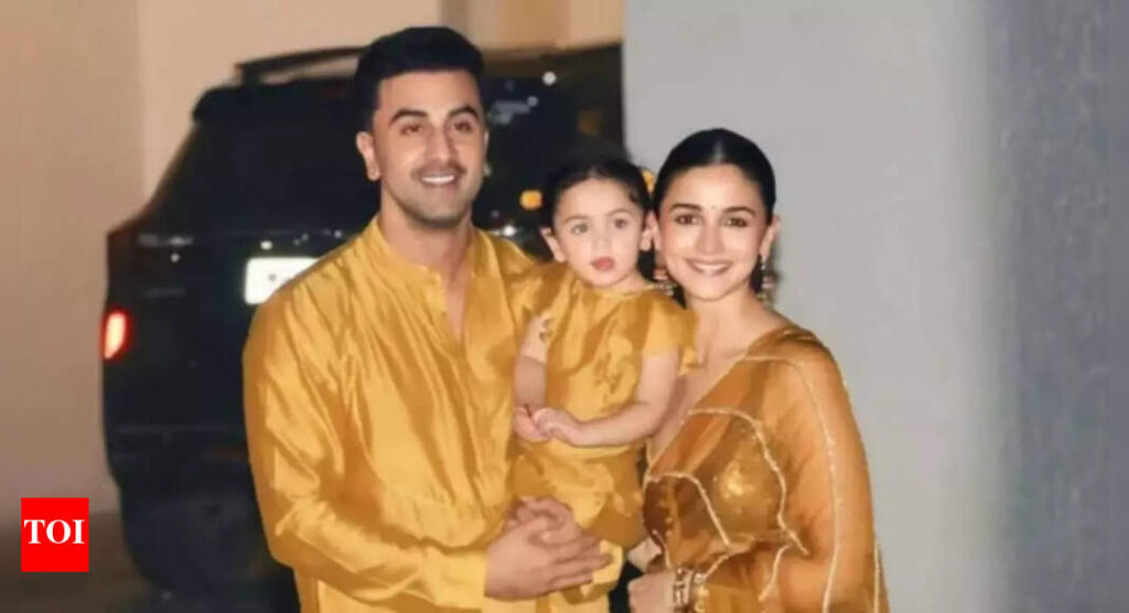 Ranbir Kapoor says Raha gave him 43 kisses and made a beautiful birthday card as he spent the day with her and Alia Bhatt | Hindi Movie News