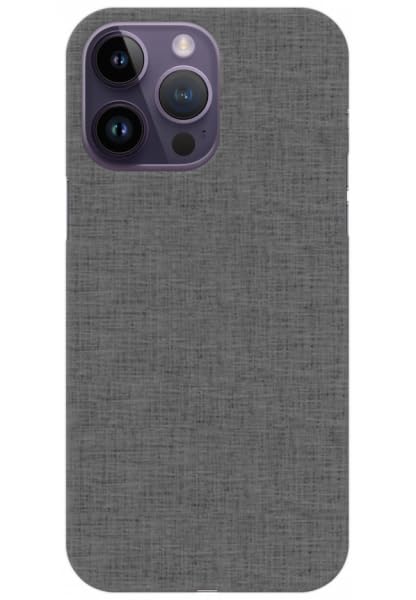 Phone Back Cover | Compatible with Apple iPhone 14 Pro Max | Pattern : Plane Grey Design_1646
