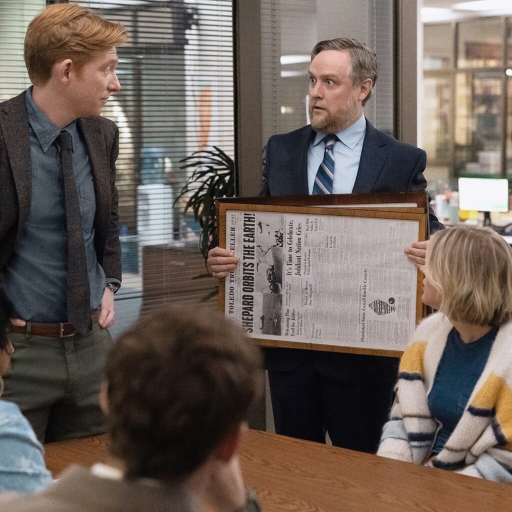 John Krasinski, Steve Carell Visit The Paper Set, Cast Reacts