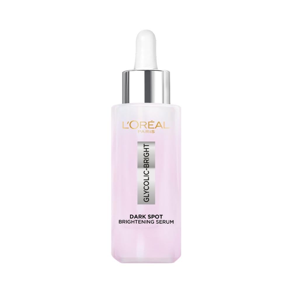 L'Oreal Paris Glycolic Bright 8% [Melasyl + Niacinamide] Face Serum for Brightening Dark Spots 15ml