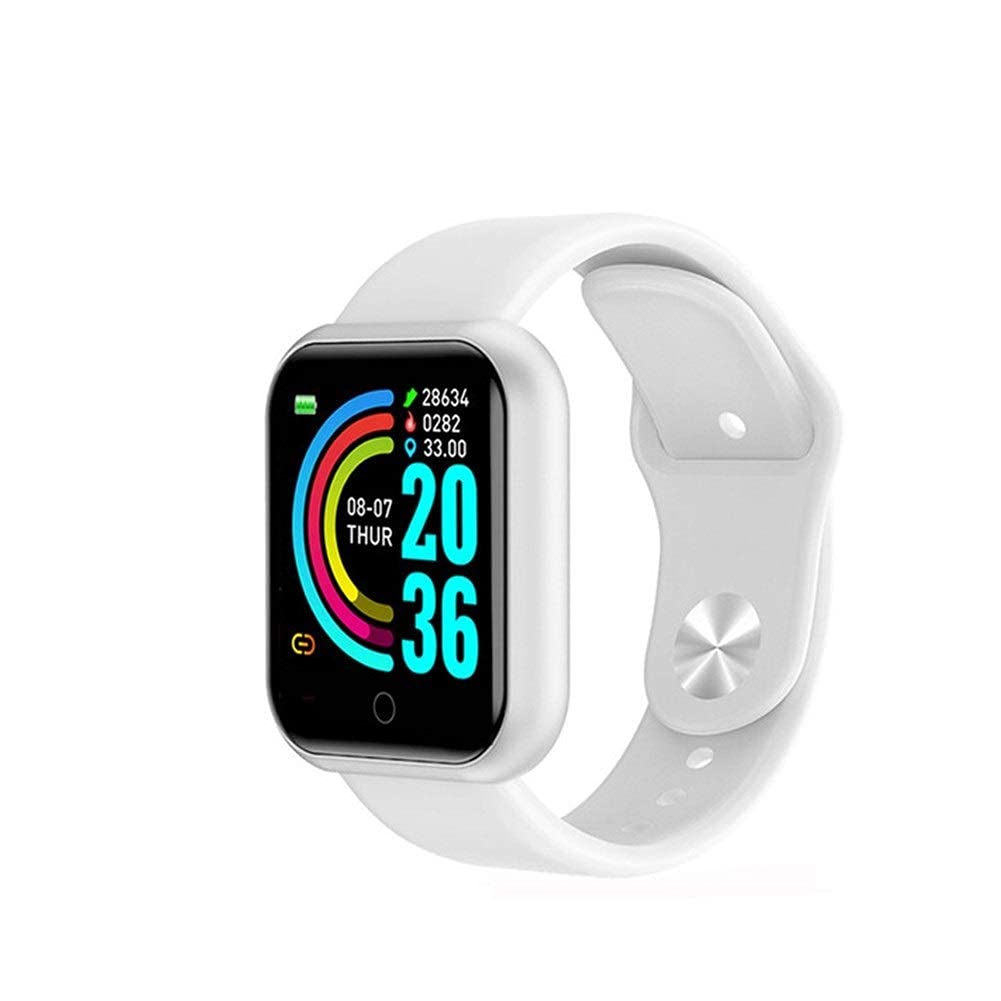 Exxelo 6 Year Warranty D116 Intelligence Bluetooth 1.3" Full Touch Men Women Monitor/Smart Bracelet/Health Bracelet/Smart Watch for All Boys/Girls