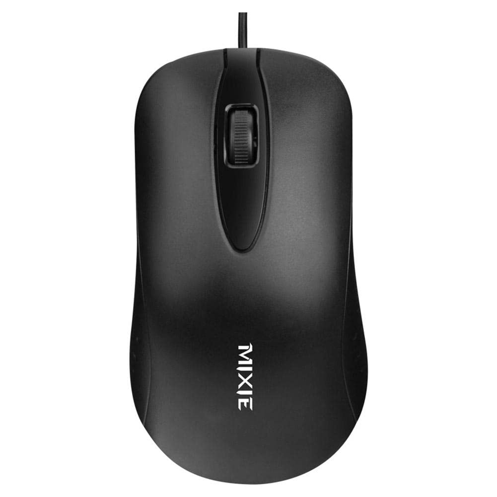 ENTWINO X1 Wired USB Mouse with 3 Handy Buttons, Fast-Moving Scroll Wheel and Optical Sensor