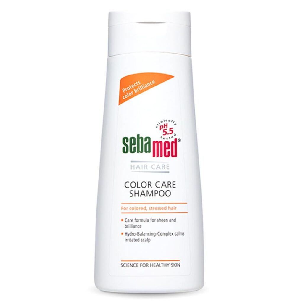 SebaMed Color Care Shampoo|Ph5.5 I Protects Shine & Color Brilliance|Repairs Damage Due To Hair Colouring|Care Complex + Uv Filter|Dermatologically & Clinically Tested|Sls & Parabens Free|200 Ml
