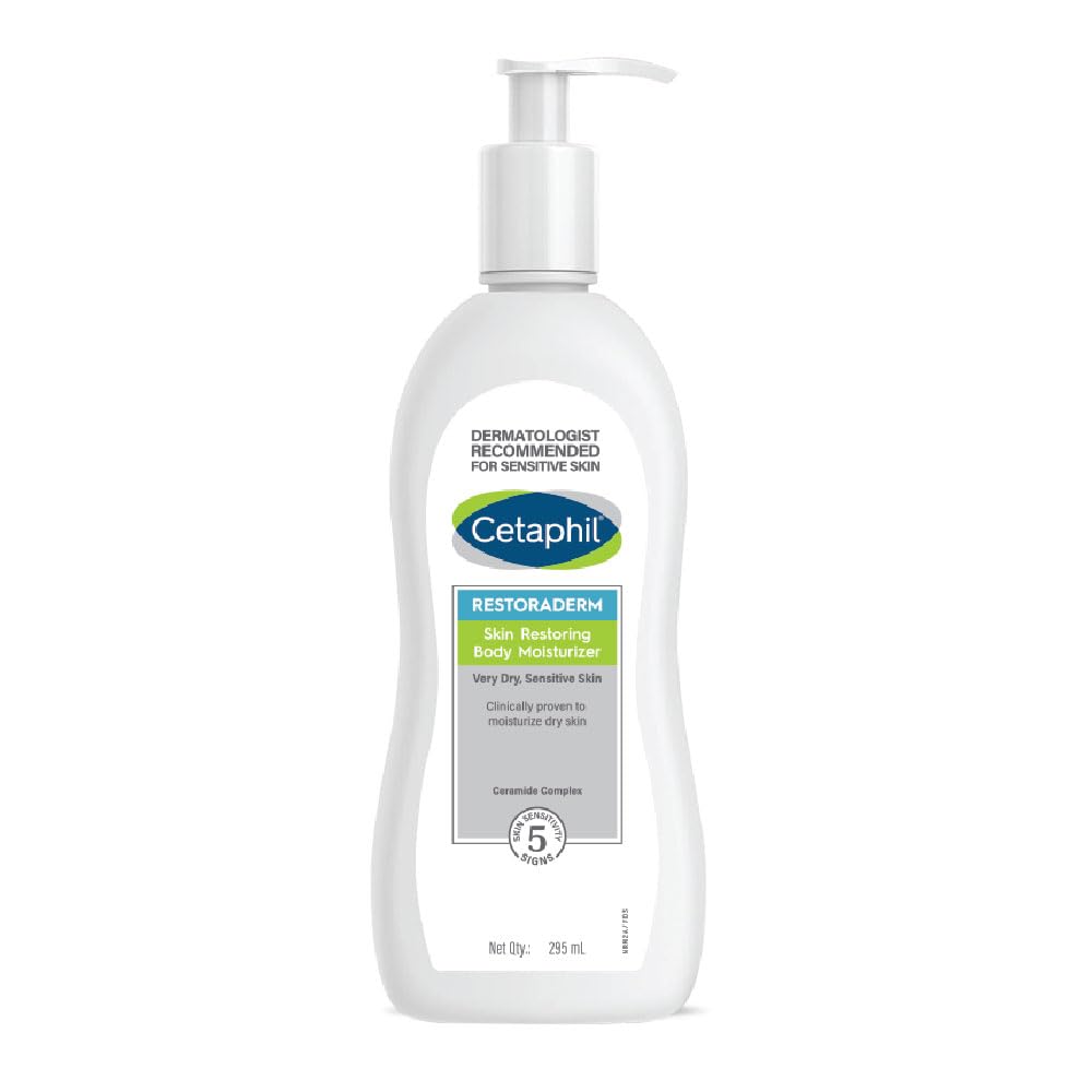 Cetaphil Restoraderm Body Moisturizer, Shea Butter, 295 ml