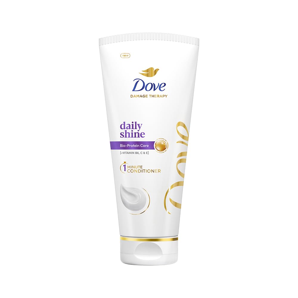 Dove Daily Shine Hair Conditioner With Nutritive Serum For Smooth & Shiny Hair, 175 Ml, All, 1 Count
