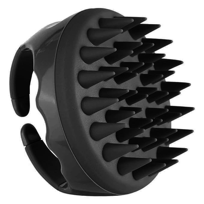 SkinSide Hair Scalp Massager Brush for Hair Growth | Shampoo Brush Scrubber | Scalp Exfoliator | Oil Brush | Super Soft Silicone Bristles | Prevents Dandruff & Hair Loss (Jumbo|Any Color)