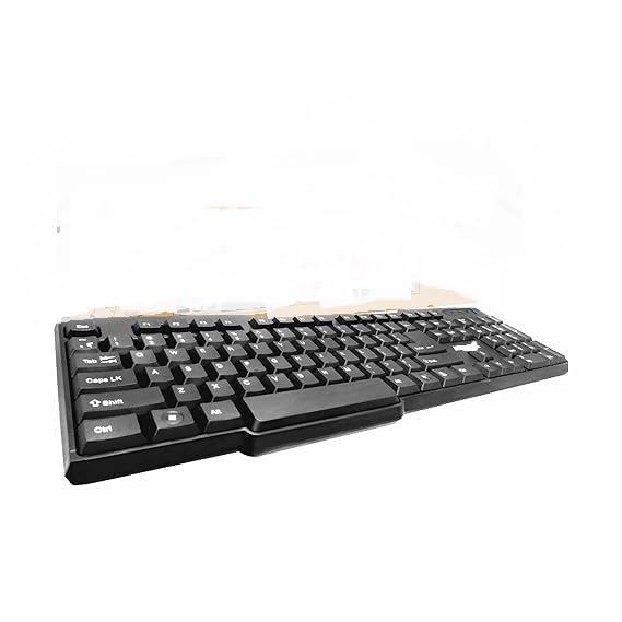 Craft Stationers Office Choice Wired USB Standard Keyboard for Home/Office Use (Black)