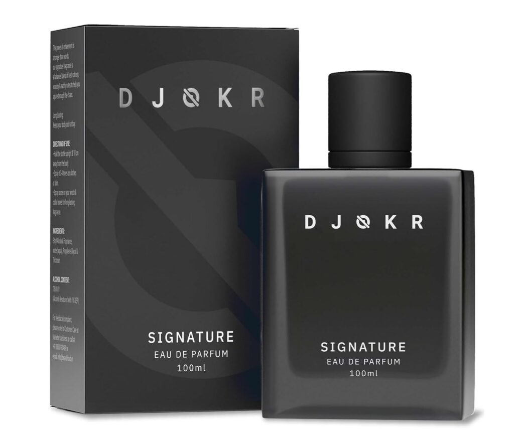 Djokr Signature Perfume for Man | 100 ML | Perfume for Men Long Lasting Smell, Gift for Man, Eau De Parfum Men, Premium Luxury Long Lasting Fragrance Spray