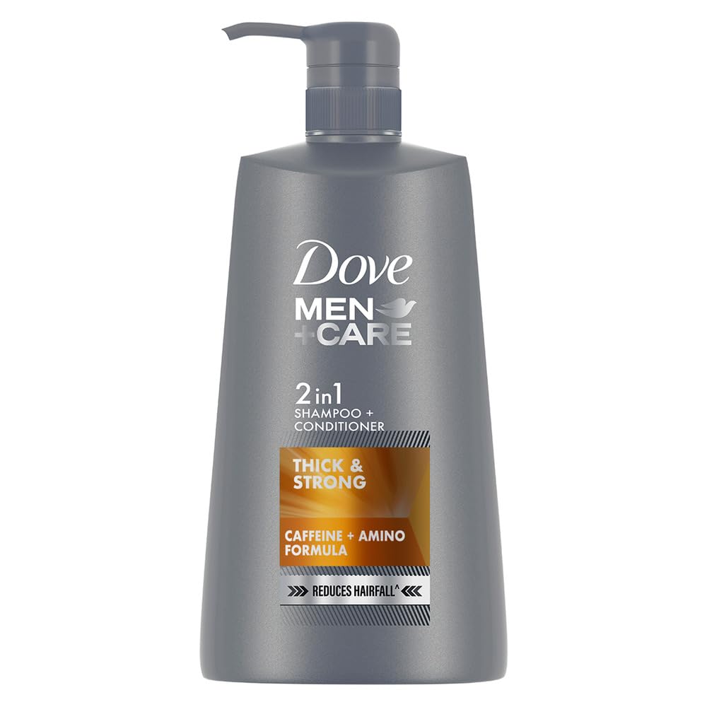 Dove Men+Care Thick & Strong 2in1 Shampoo+Conditioner, 650 ml