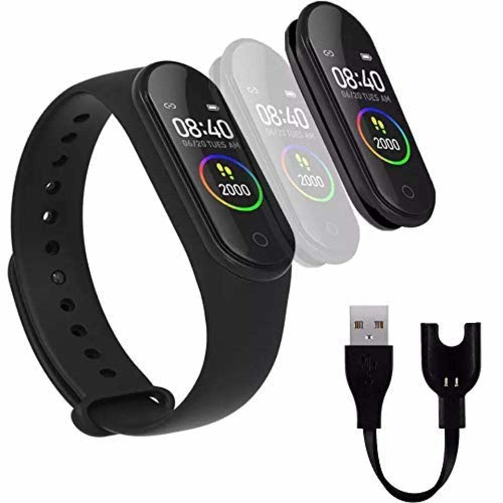 TRIDEO 𝟏𝟓 𝐘𝐄𝐀𝐑𝐒 𝐖𝐀𝐑𝐑𝐀𝐍𝐓𝐘 M7 Smart Band: a Waterproof Fitness Tracker Featuring Heart Rate and Blood Pressure Monitoring, Sleep Analysis, Step Counting, and Multi-Activity Tracking