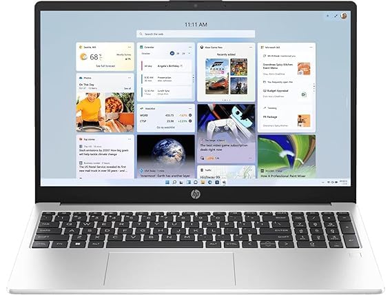 HP 255 G10, AMD Ryzen 3 7320U Quad Core -(DOS 16 GB RAM /512 GB SSD/AMD Radeon Graphics) Thin and Light Business Laptop/15.6" HD Display/Turbo Silver/1.5 Kg