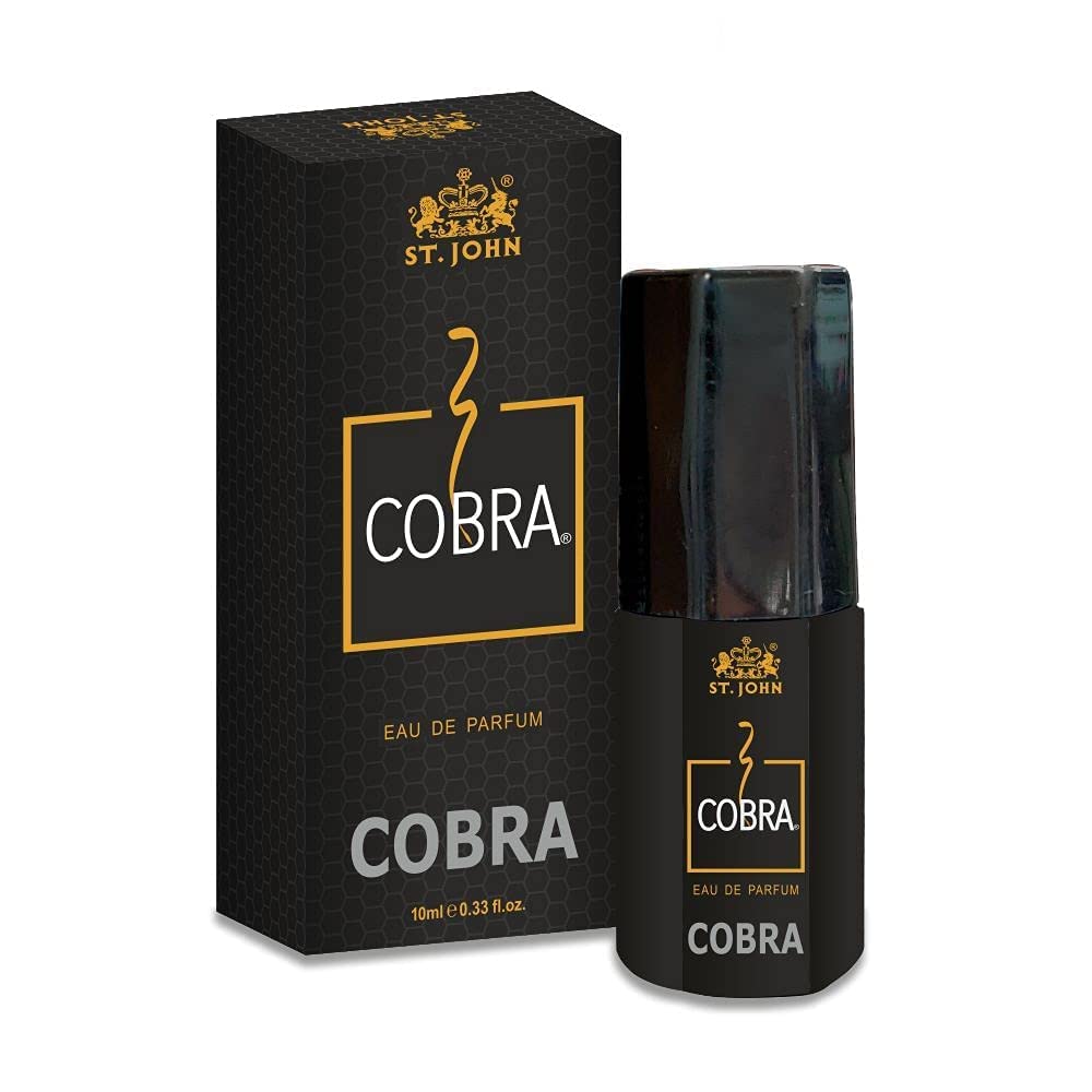 COBRA Perfume For Men, Perfume For Women, Long Lasting Fragrance, Irresistible Scent, Fresh and Soothing Perfume For Men and Women, Eau De Parfum, COBRA - Citrus (10ml Each - Pack of 6)