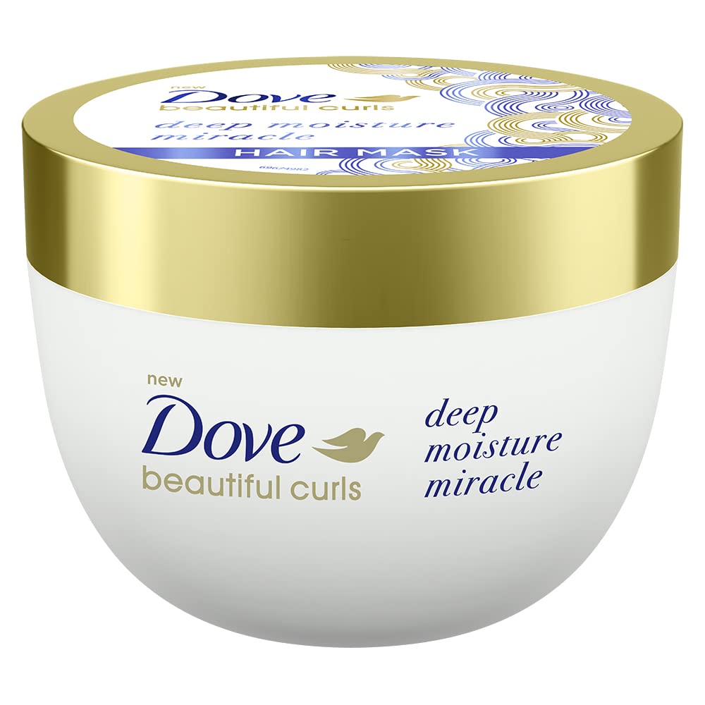 Dove Beautiful Curls Deep Moisture Miracle Floral Fragrance Hair Mask For Curly Hair 300 Millilitre