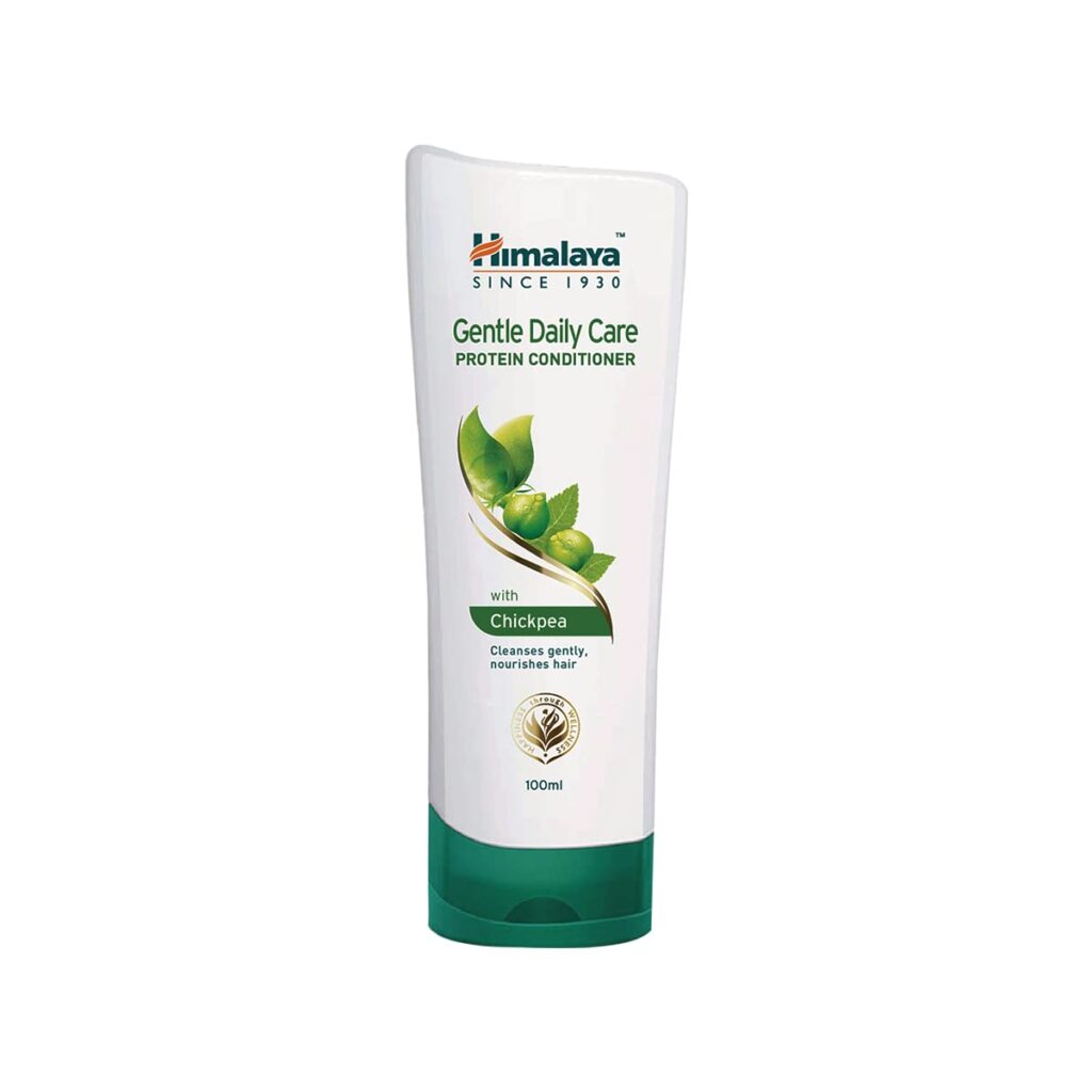 Himalaya Gentle Daily Care Protein Conditioner | Daily Use Mild For Detangled & Silky Smooth Hair | Nourishes Dry Hair | With China Rose, Lotus, Chickpea & Oats | For Unisex | 100 Millilitres