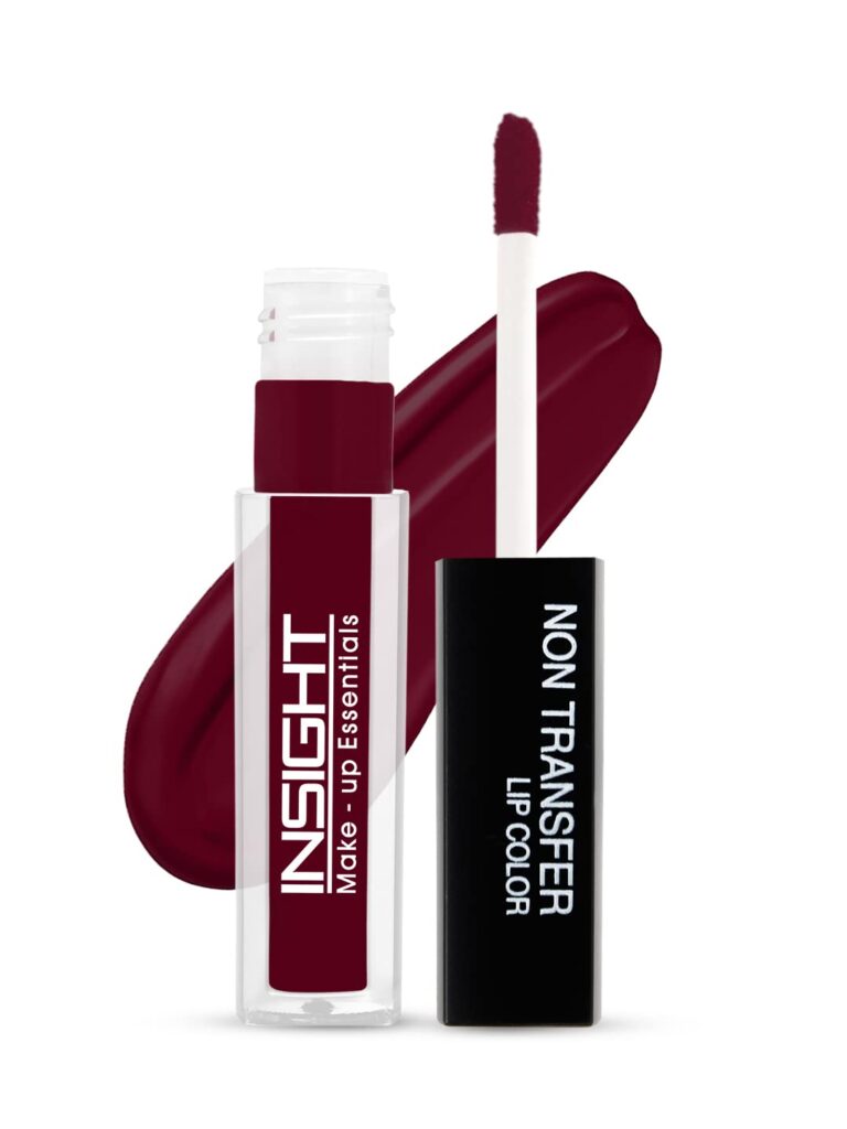 INSIGHT Cosmetics Non Transfer Liquid Lipstick - Royal | Matte Texture|Long Wear |Smudge Proof |Waterproof - 4 ml