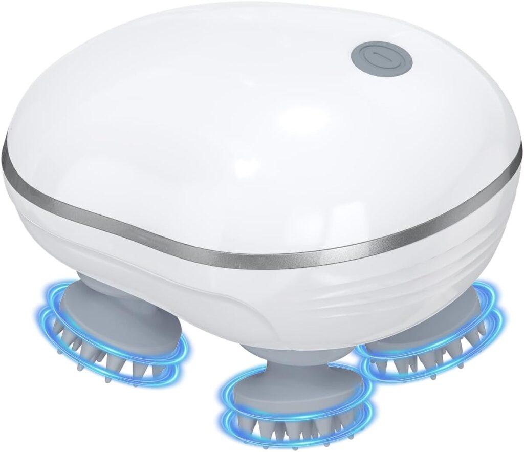 JustLatest Scalp Massage, Electric Scalp Massager (MultiColor), Hair Massager For Hair Growth, Body Massager