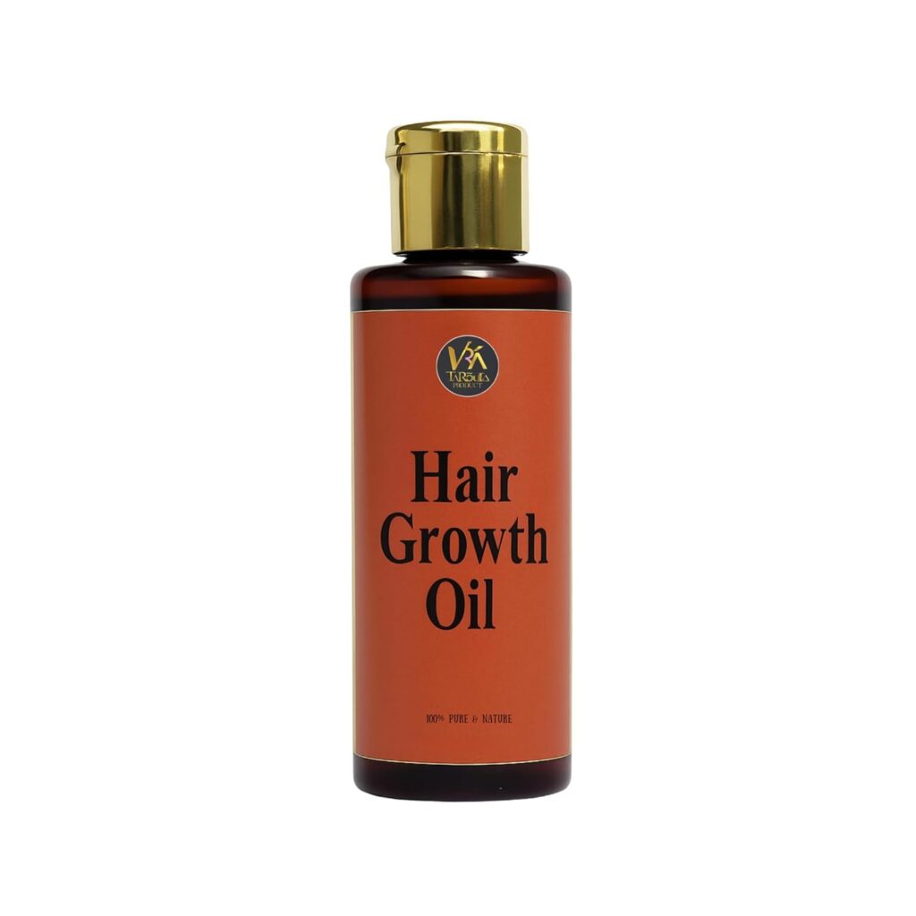 Herbal Hair Growth Oil for Women & Men – Reduces Hair Fall, Boosts Regrowth, Strengthens Roots – Natural, Paraben-Free, Non-Sticky Formula for Thick, Shiny, Voluminous & Healthy Hair (100ml)