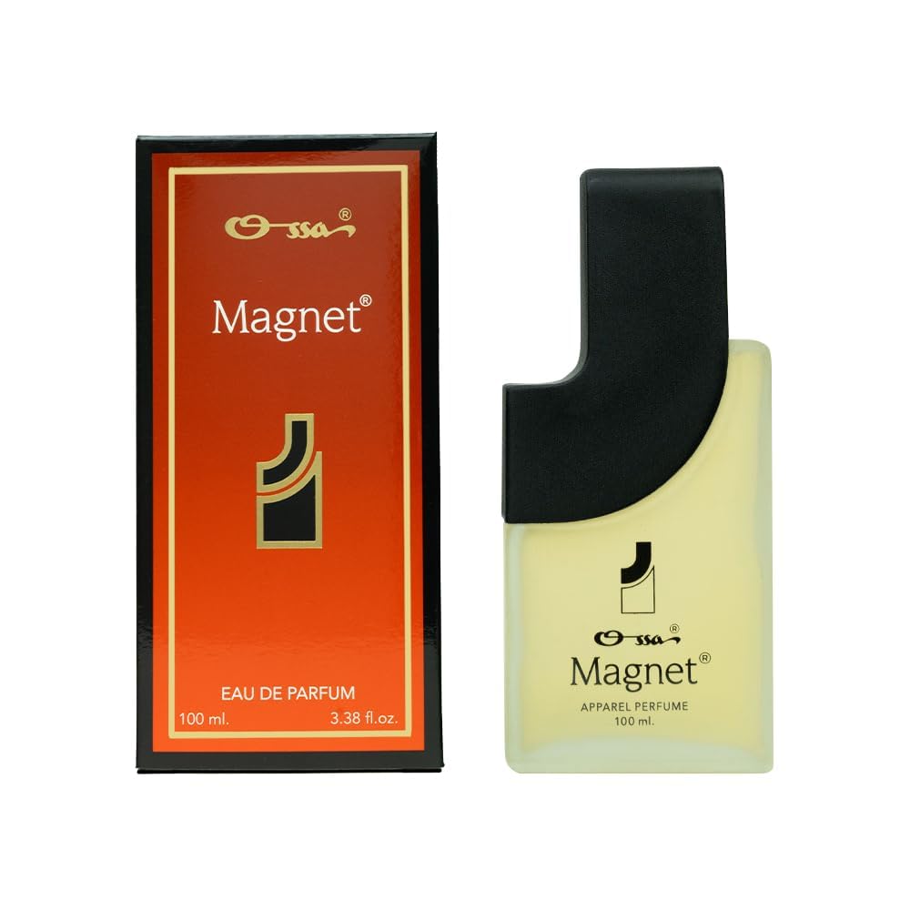 OSSA Magnet Eau De Parfum 100 ML I Perfume for Men & Women I Long-Lasting Fragrance | Ideal Gift for Birthdays, Anniversaries & Special Occasions | All-Season Unisex Perfume