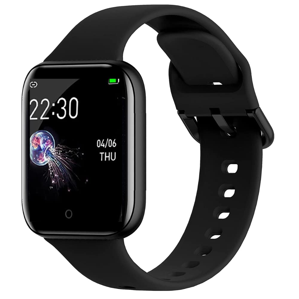 Lapras 𝟏𝟓 𝐘𝐄𝐀𝐑𝐒 𝐖𝐀𝐑𝐑𝐀𝐍𝐓𝐘 Smart Fitness Watch with Heart Rate Monitor, Sleep Monitor, Step Counter, Calorie Tracker, Sports Modes, Notification Alerts & Bluetooth Connectivity