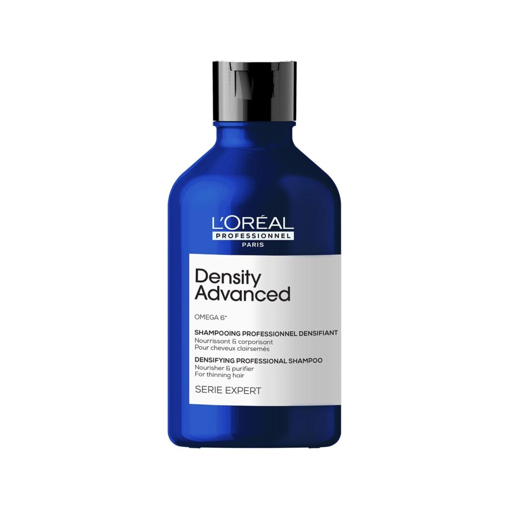 L'Oréal Professionnel Serie Expert Density Advanced Shampoo | For fine and thinning Hair | Adds bounce and volume | With Omega-6 complex