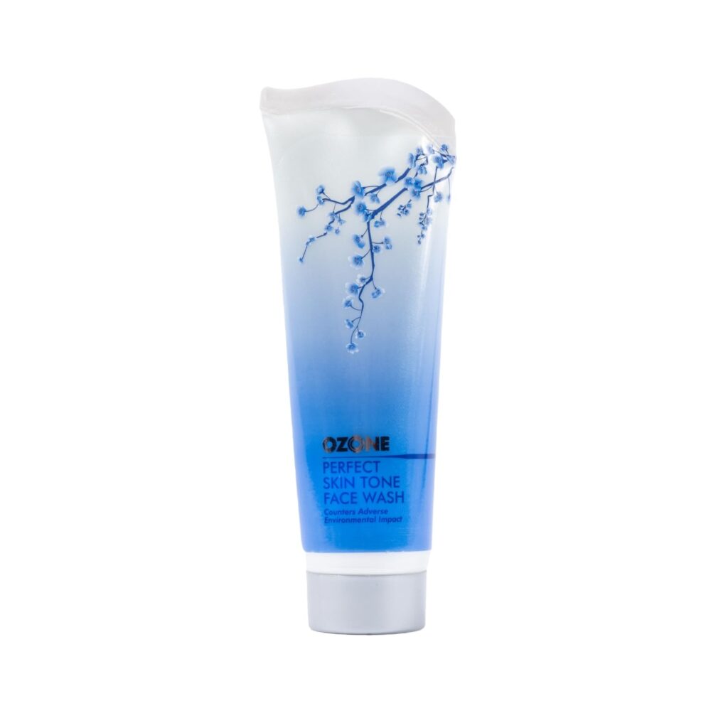 Ozone Perfect Skin Tone Face Wash For Men & Women | Ideal For All Skin Types Helps in Nourishing, Glowing & Moisturising The Skin | Enriched with Aloe Vera, Lemon & Cucumber -100 g (Pack of 1)
