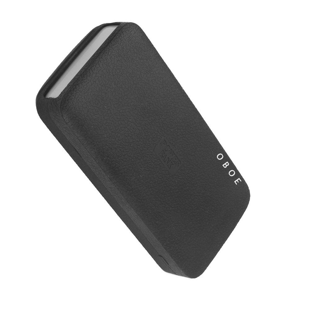 OBOE Silicon Soft Cover Case for Redmi Power Bank 20000 mAh Battery (Black) [Power Bank NOT Included]