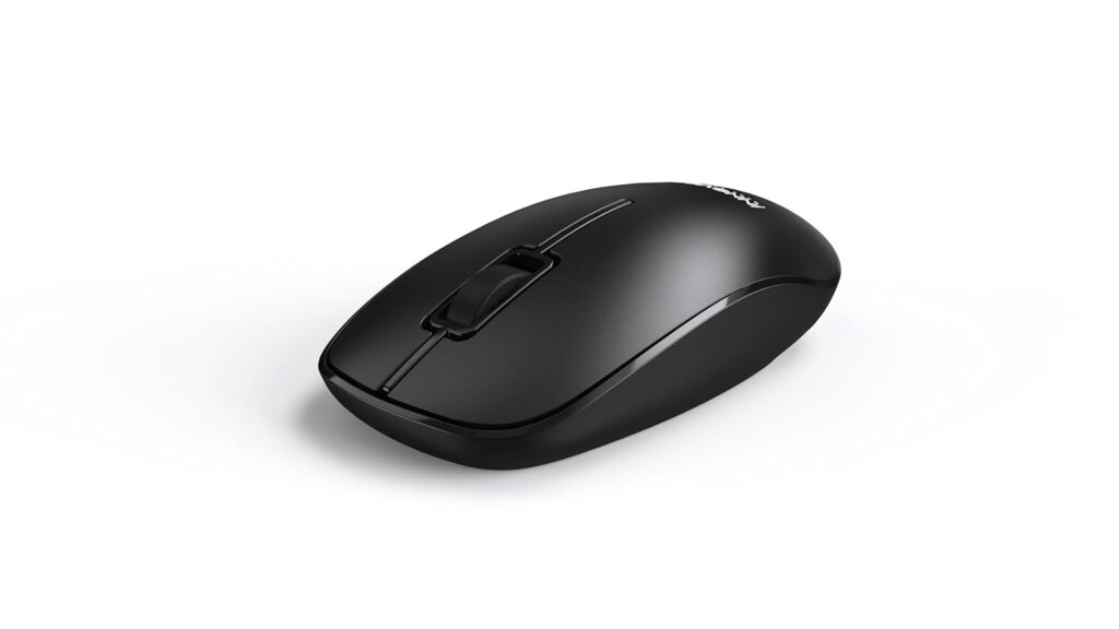 Innovone Wireless Optical Mouse – USB Receiver | 2.4GHz Plug & Play | Silent Click | 1600 DPI | Ambidextrous Design | Works on Most Surfaces | 3 Million Click Lifespan