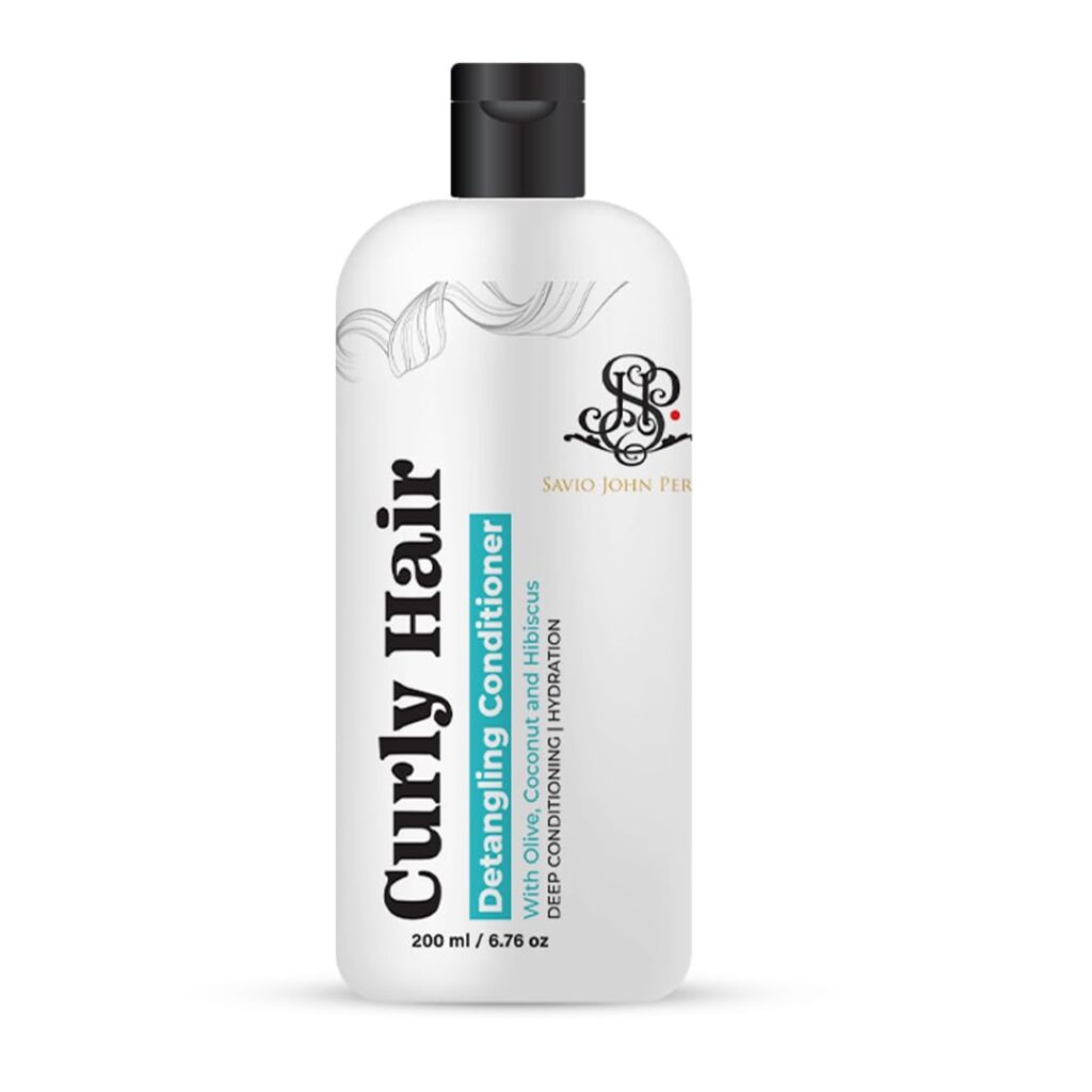 Prolixr Curly Hair Conditioner | Wavy and Curly hair products | Softens | Detangles | Hydration, Nourishment and Protection | Enriched with Olive Oil, Hibiscus, Coconut, Shea Butter | Magic hair care for curls | By Bollywood Hair Stylist Savio John Pereira - 200ml