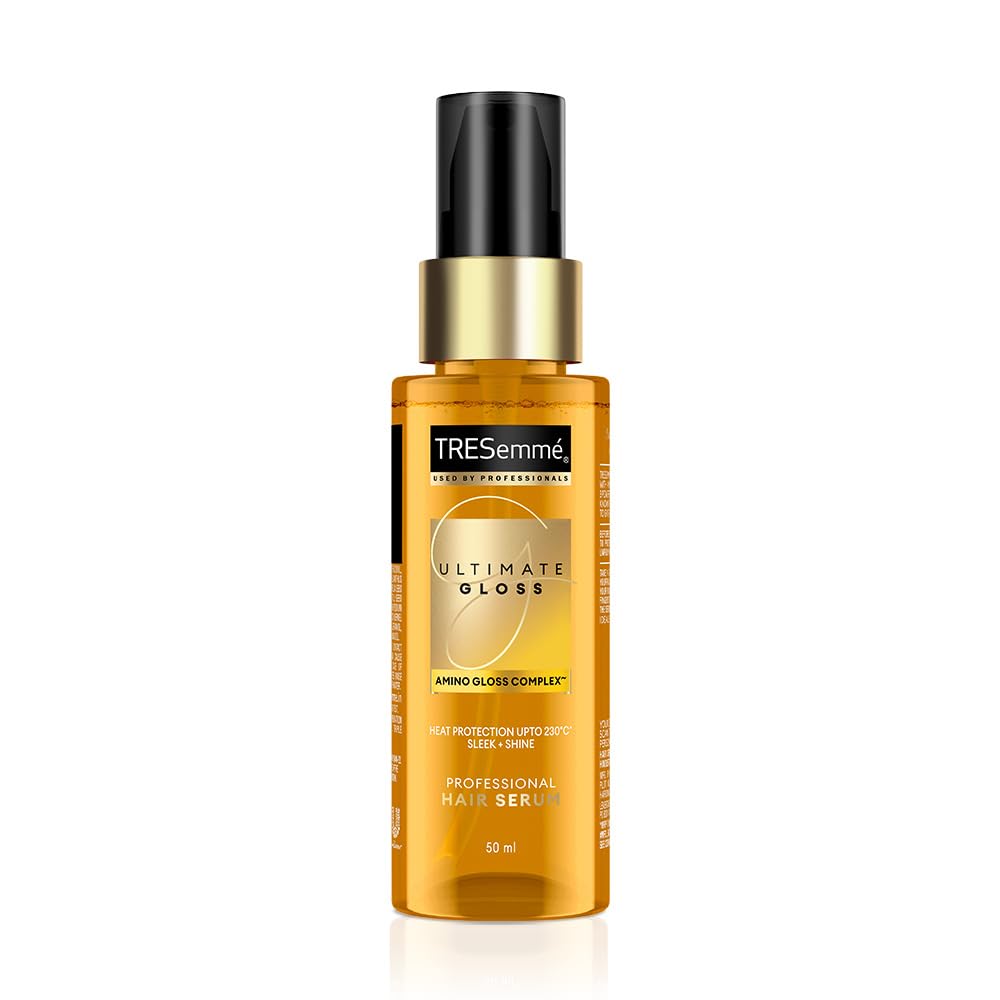 TRESemmé Gloss Ultimate Ultra Shine Hair Serum 50ml with Macadamia Oil & Vitamin E|| for Super shiny Finish