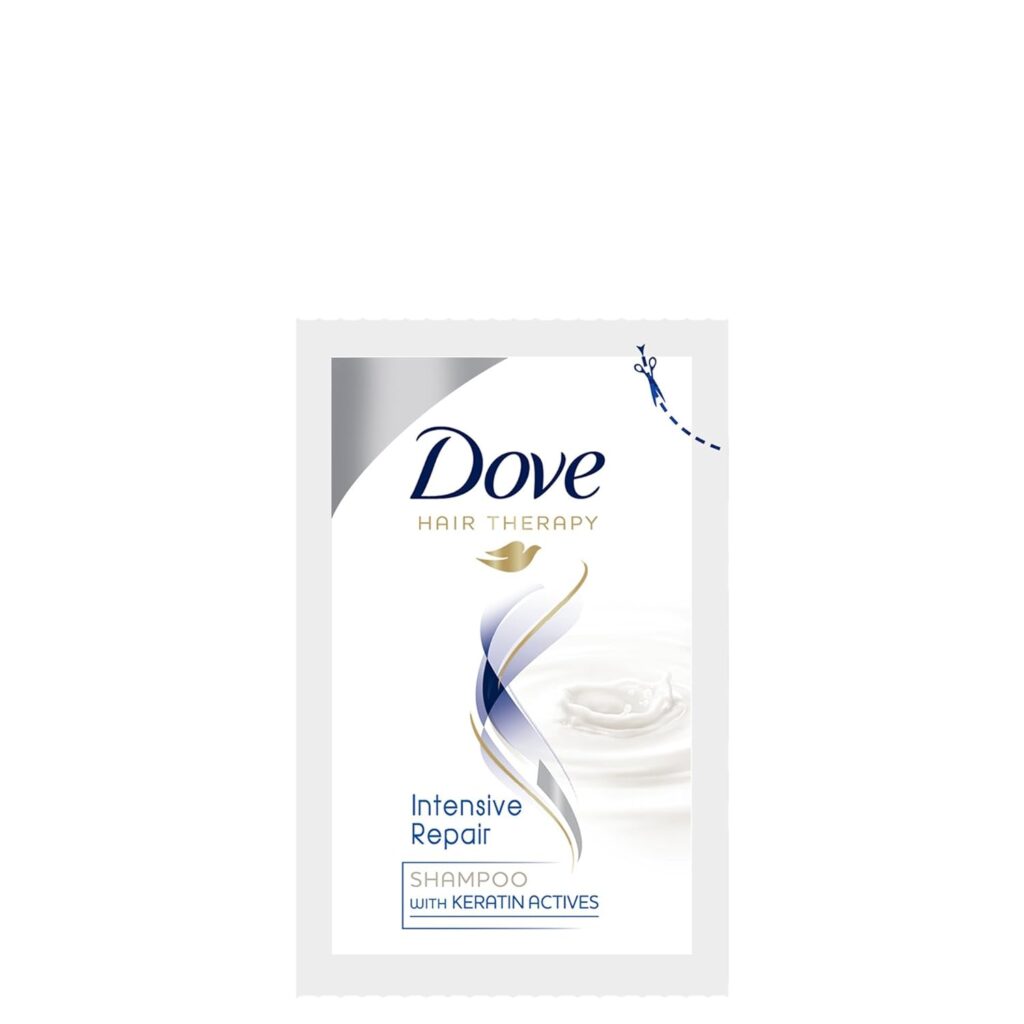 Dove Intensive Repair Shampoo, 5ml Sachet - Pack of 64