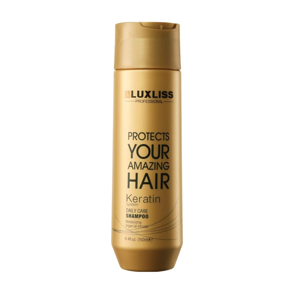 Luxliss Keratin Daily Care Shampoo 250 ML Gold edition