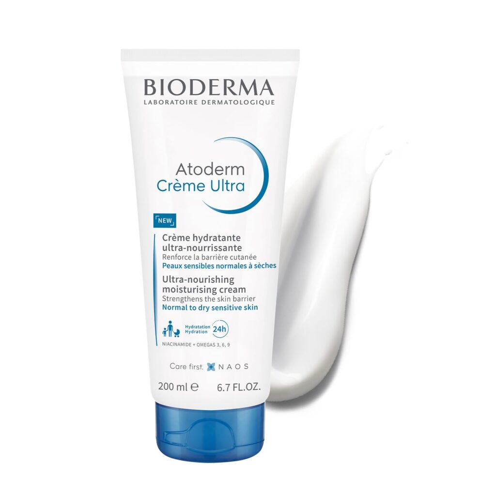 Bioderma Atoderm Creme Ultra-Nourishing - Moisturizer For Normal To Sensitive Dry Skin, 200ml