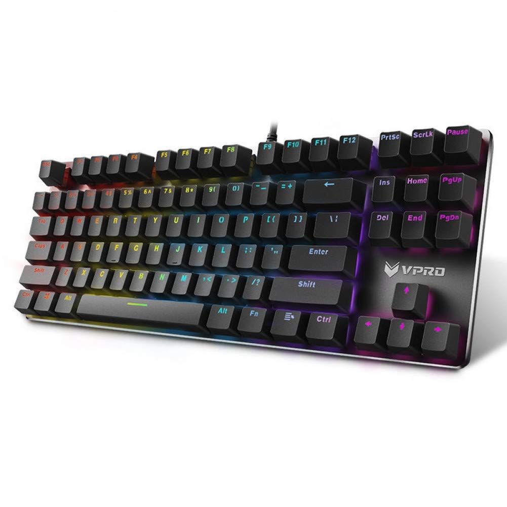 Keyboard Mechanical Keyboard Rgb Led Backlit Gaming Keyboard Full Keys Programmable Anti-Ghosting Pc Gamer