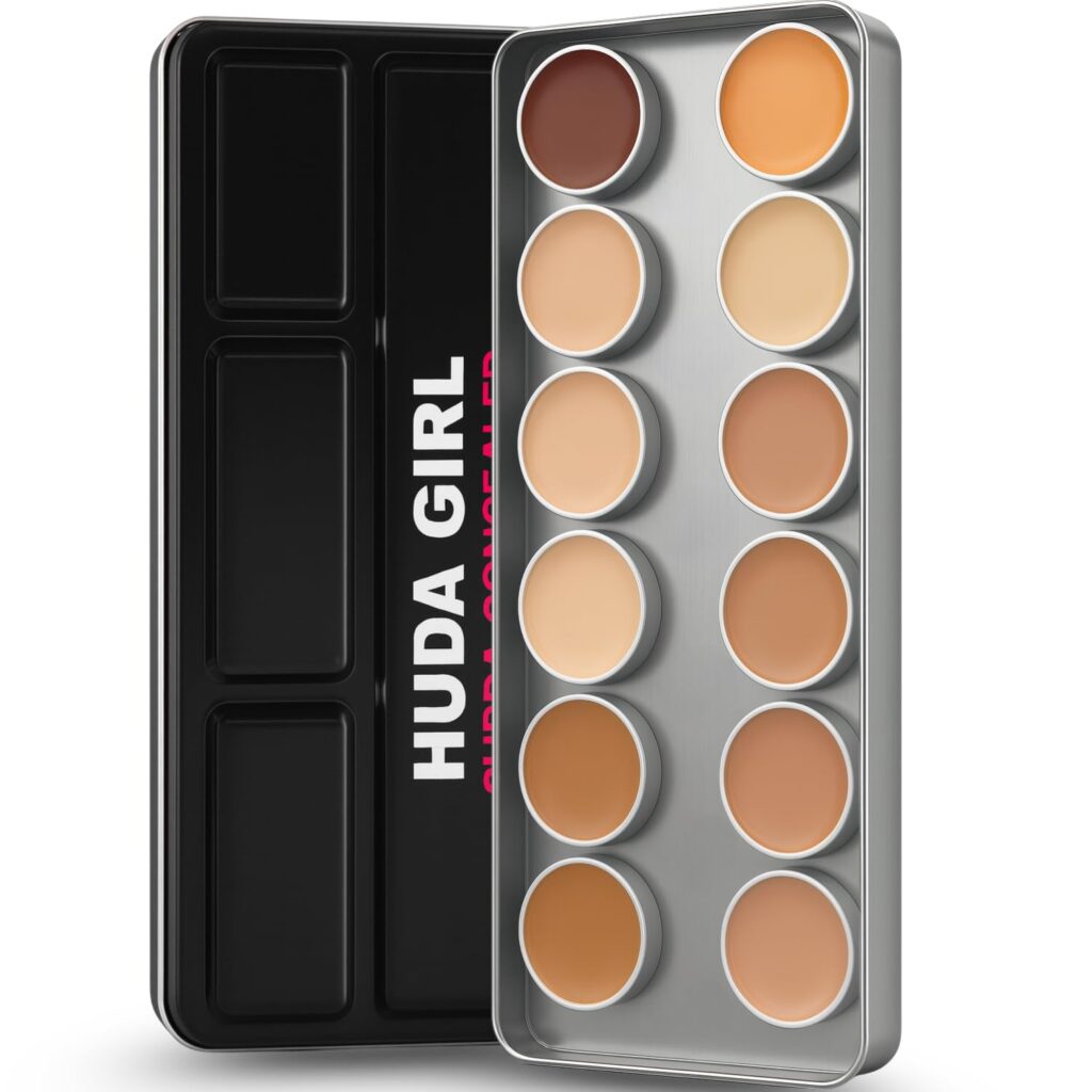 HUDA GIRL 2in1 Supracolor Foundation & Concealer for Women - Neutralizes Redness, Hide Dark Spots, Minimizes Pores, Ideal for Oily & Dry Skin Face Makeup - Waterproof, Long Lasting, full coverage Foundation