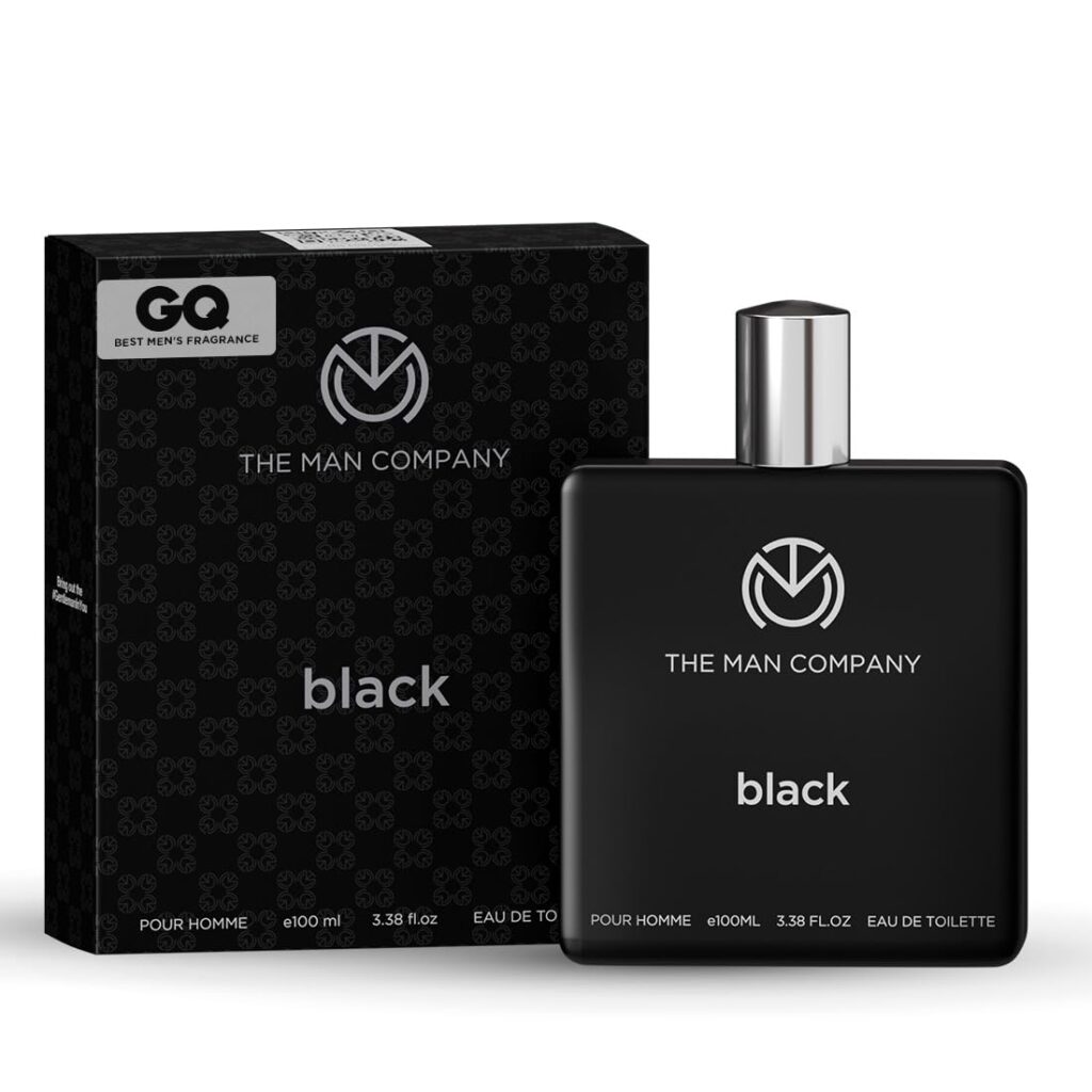 The Man Company Fresh Black Edt Perfume For Men - 100Ml | Premium Long-Lasting Fragrance | Perfume Gift for Friend | Anniversary Fragrance Gift | Diwali Perfume Gift For Him