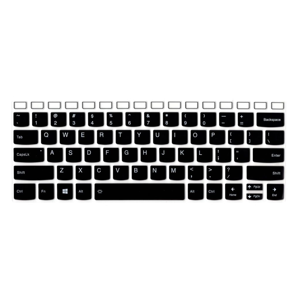 Saco Laptop Keyboard Skin for Lenovo ideapad Slim3 & Slim5 14inch Laptops | Keyboard Cover for Lenovo IdeaPad Flex 5 & Yoga 7i 2-in-1 / Yoga Slim 6i Laptops