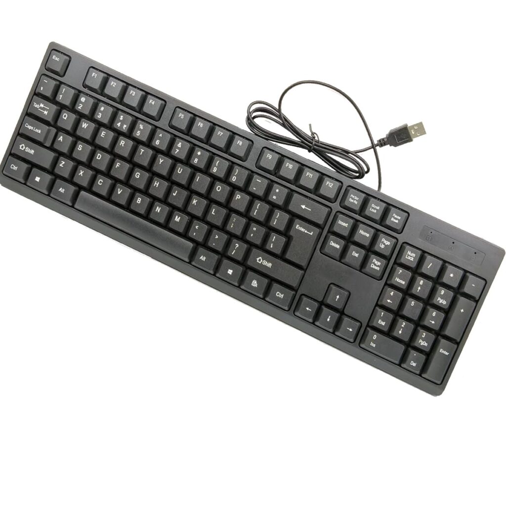 New Multimedia Wired Keyboard with USB Interface, Plunger Keys Technology and Chiclet Key Style, Hot Key-Volume, Mute, Play/Pause, Backward, Forward