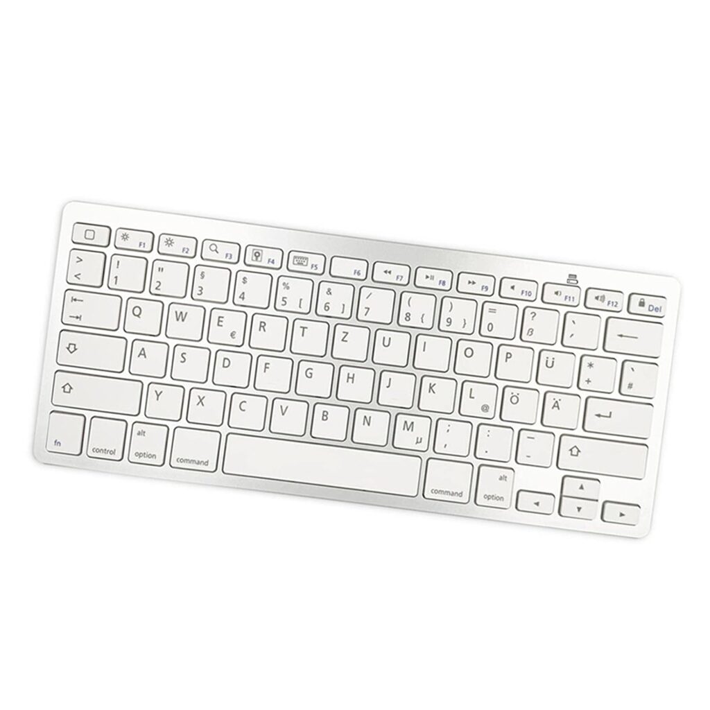CALANDIS™ Ultra Slim Wireless German Keyboard Floating Button Computer PC TV | Keyboards & Keypads | Keyboards, Mice & Pointers