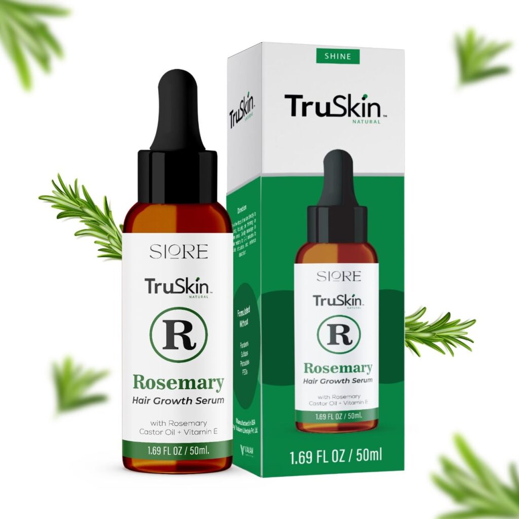 Hair Growth Serum Castor Oil+ Vitamin E | Strengthens Roots, Reduces Split Ends, Hydrates Scalp & Hair | Natural Herbal Blend for All Hair Types