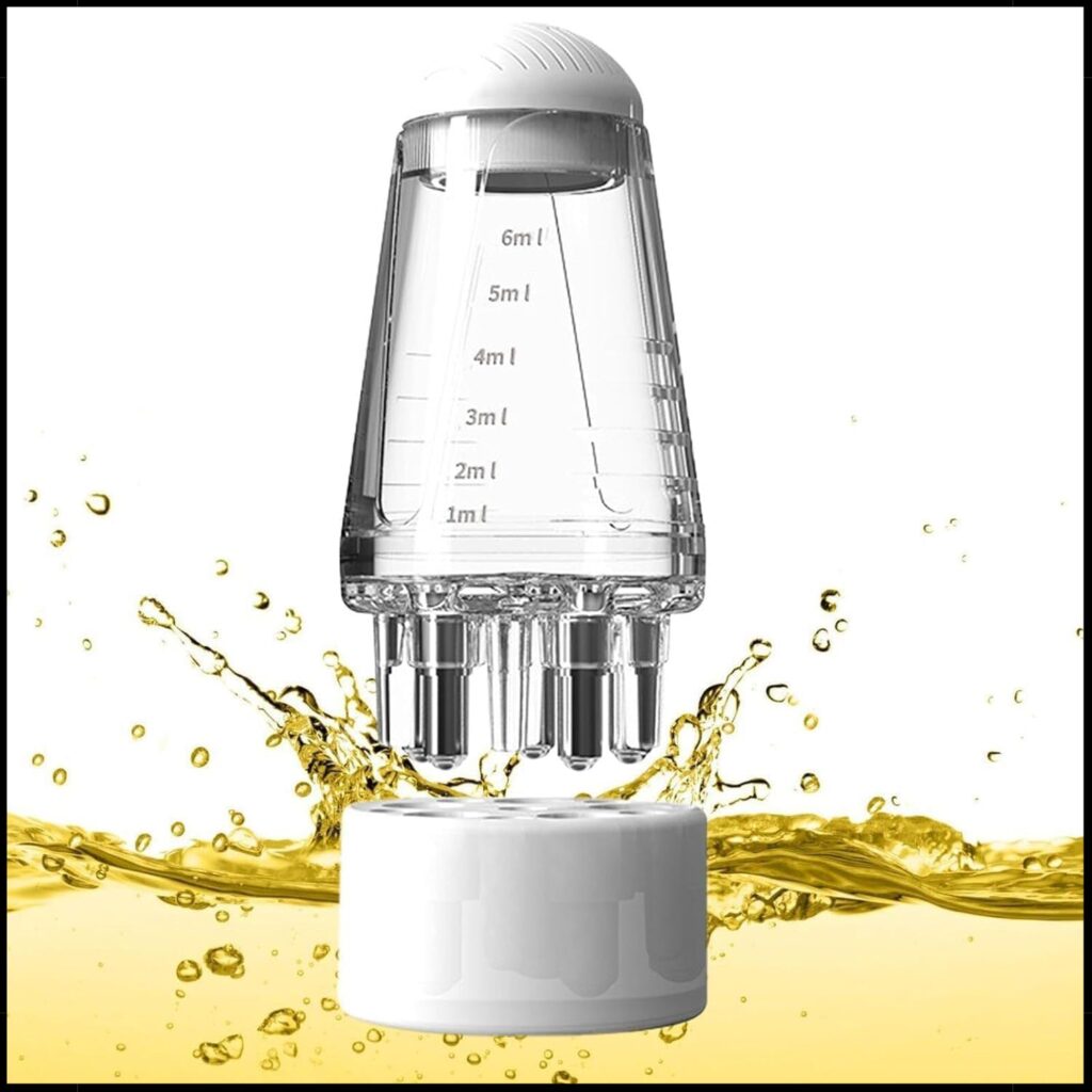 Zephorus Hair Oil Applicator, For Scalp, Adivasi, Scalp Applicator Comb Hair Essential Oil Massage Comb, Applicator Bottle, Dispenser, Hair (1pcs)