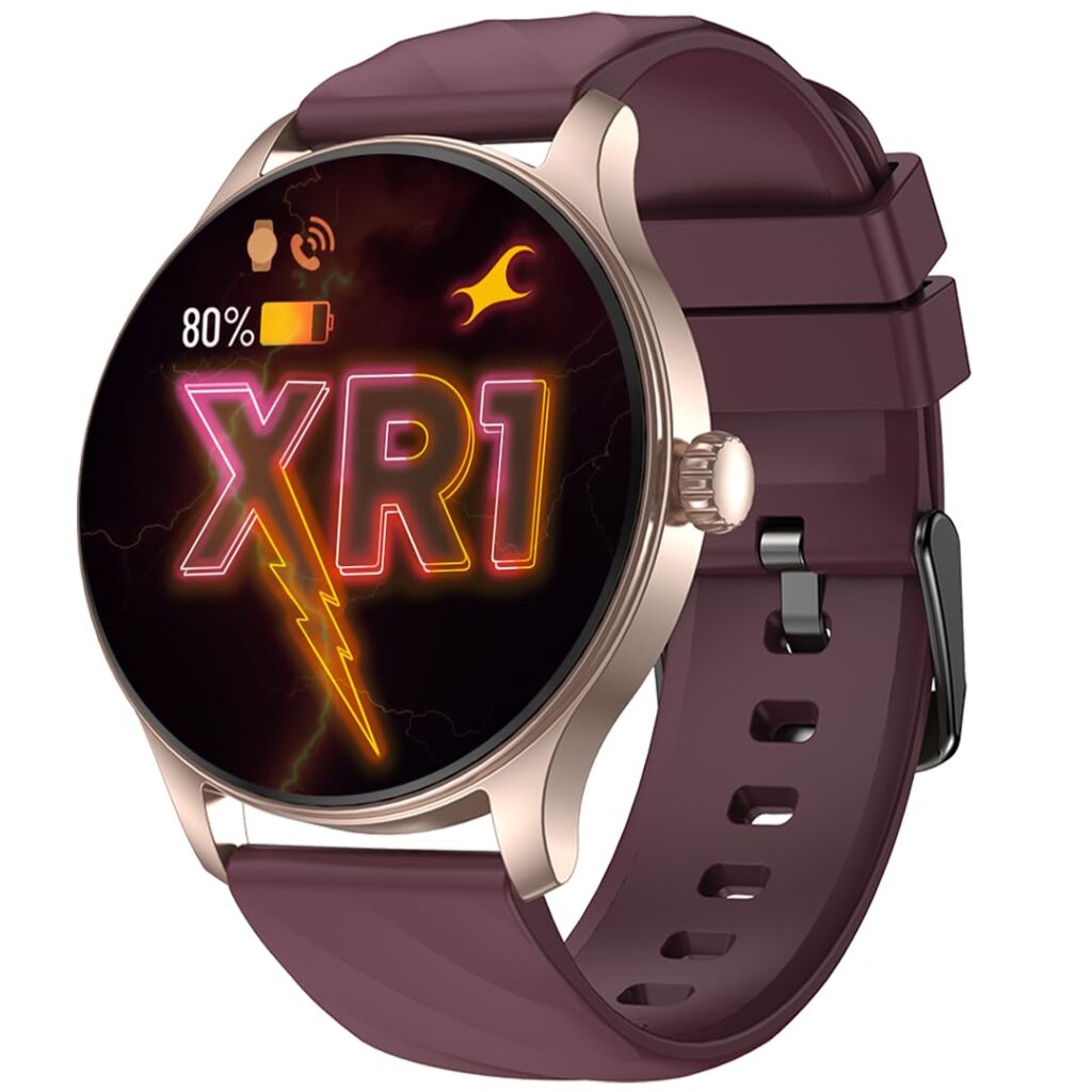 Fastrack Limitless XR1 Smart Watch,1.38" HD Display, BT Calling, AI Voice Assistant, 100+ Sports Modes and Watchfaces, Health Suite, Upto 5 Day Battery Life, IP68, Smartwatch for Men & Women