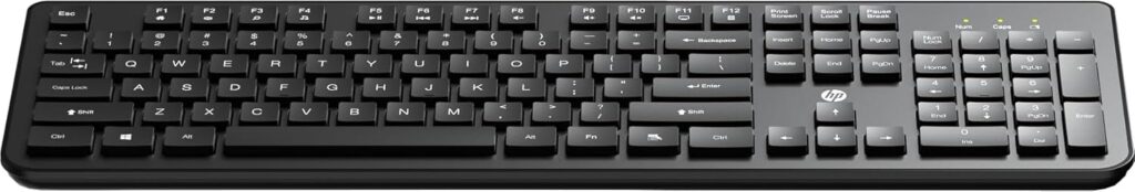 HP K290 Wireless Keyboard, Black