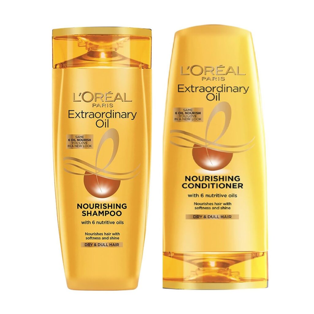 L'Oreal Paris 6 Oil Nourish Shampoo, 175ml (With 10% Extra) And L'Oreal Paris 6 Oil Nourish Conditioner, 175ml (With 10% Extra)