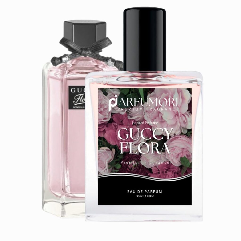 Parfumori Guchi Flora Perfume Inspired Lab | Luxurious Long-Lasting Floral Fragrance For Women | Peony, Rose, Osmanthus & Musk Notes | Perfect For Gifting & Daily Use| 50Ml