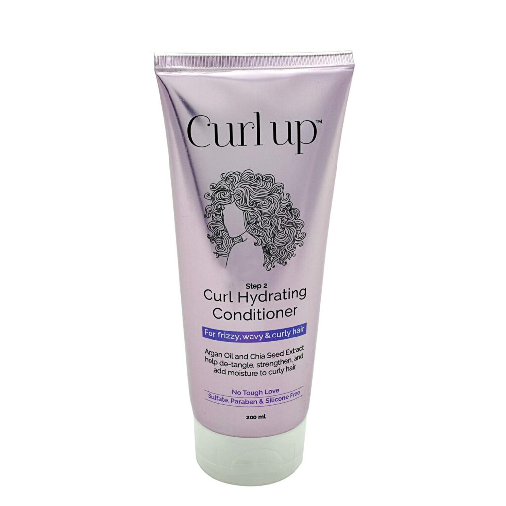 Curl Up Curl Hydrating Conditioner | For Frizzy, Wavy & Curly Hair | Sulphate Paraben & Silicone Free - 200 ML