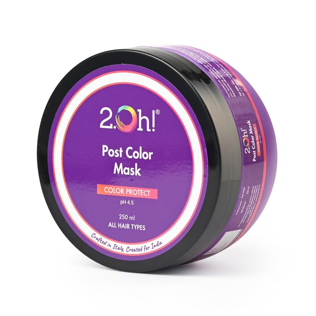 2.Oh! Italian Post Color Hair Mask with Color Protect Complex |Anti-Frizz Hair Mask for Coloured Hair | pH 4.5 for Color Protection |Deep Conditioning for Dry and Damaged Hair |For Colour Treated Hair