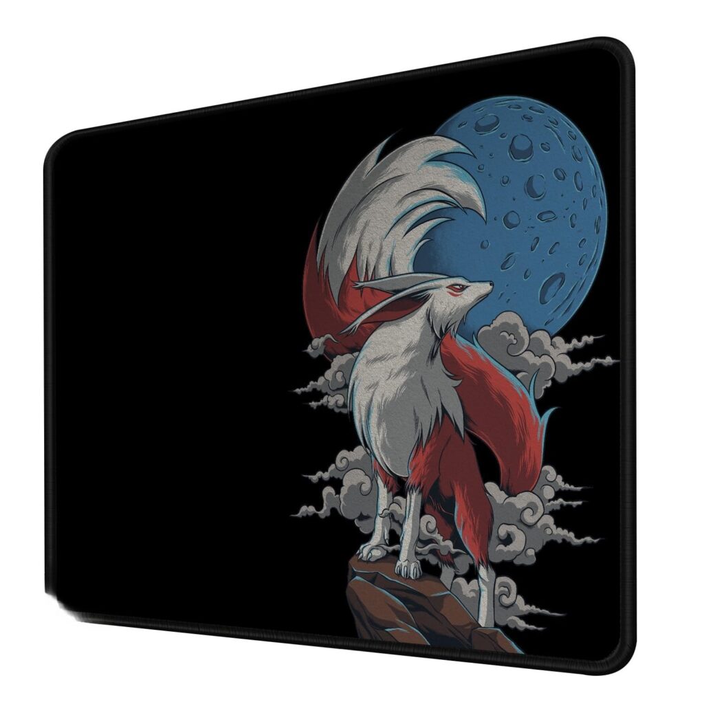 Luxury Gift Falcon X35 Gaming Mouse Pad with Micro-Textured Speed Surface, Non-Slip Rubber Base, Anti-Fray Stitched Edges and Washable Surface [350mm x 250mm]